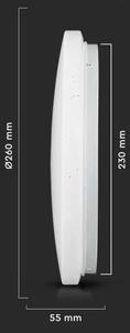 LED stropné svietidlo LED/12W/230V 26cm 3000K/4000K/6400K