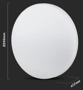 LED Kúpeľňové stropné svietidlo SAMSUNG CHIP LED/15W/230V 20cm 3000K IP44