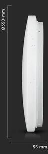 LED stropné svietidlo LED/24W/230V 35 cm 3000K/4000K/6400K