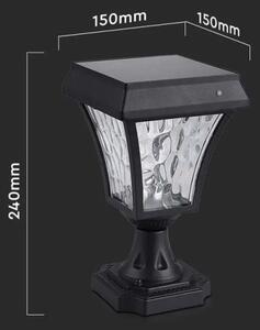 LED Solárna lampa 3v1 LED/2W/5,5V 3000K/6000K IP65 2200 mAh