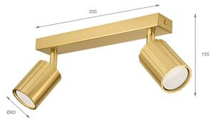 Brilagi - Bodové svietidlo CRISPINA 2xGU10/10W/230V zlatá