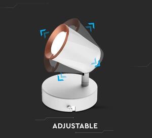 LED Nástenné bodové svietidlo LED/5W/230V 4000K biela