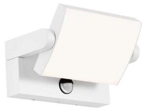 LED Vonkajšie nástenné svietidlo so senzorom LED/17W/230V 4000K IP65 biela