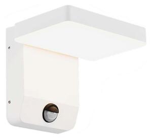 LED Vonkajšie nástenné svietidlo so senzorom LED/17W/230V 4000K biela