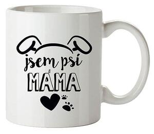 Bohemia Gifts Keramický hrnček - Jsem psí máma, 350 ml