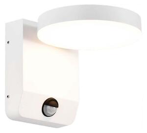 LED Vonkajšie nástenné svietidlo so senzorom LED/17W/230V 4000K biela