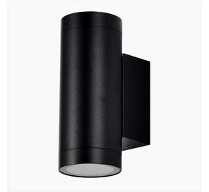 Vonkajšie nástenné svietidlo 2xGU10/40W/230V IP54 čierna