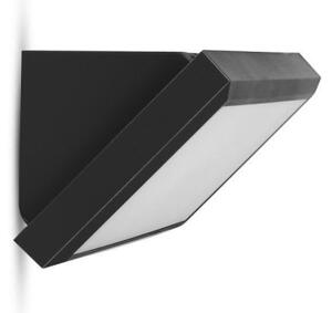 LED Vonkajšie nástenné svietidlo LED/12W/230V 6400K IP65 čierna