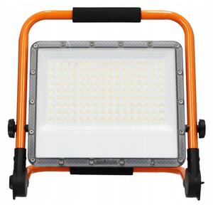 LED reflektor so stojanom LED/100W/230V 4500K IP65 oranžový