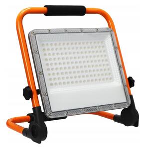 LED reflektor so stojanom LED/100W/230V 4500K IP65 oranžový