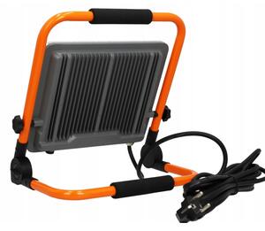 LED reflektor so stojanom LED/100W/230V 4500K IP65 oranžový