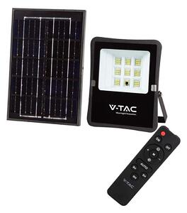 LED vonkajší solárny reflektor 6W/3,2V 6400K IP65