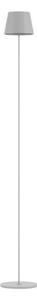 LED Stmievateľná nabíjacia stojacia lampa 3v1 LED/4W/5V 4400 mAh 3000K IP54 biela
