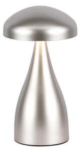 LED Stmievateľná dobíjacia stolná lampa LED/1W/5V 3000-6000K 1800 mAh strieborná
