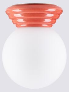 Sollux SL.1901 - Kúpeľňové stropné svietidlo ZORI 1xG9/8W/230V pr. 12 cm IP44 ružová