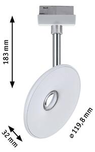 Paulmann URail bodové LED svetlo Sphere biela/Cr