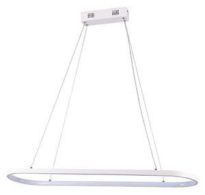LED Luster na lanku LED/24W/230V 3000K biela