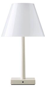 Rotaliana Dina T1 stolná LED lampa biela/krémová