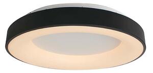 LED Stmievateľné stropné svietidlo LED/49W/230V 3000K pr. 60 cm čierna