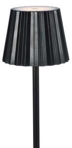 LED stmievateľná dobíjacia stolná lampa LED/4W/5V 3000-6000K 1800 mAh čierna