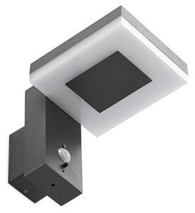 LED vonkajšie solárne nástenné svietidlo so senzorom LED/5,5W/3,7V 3000K IP54