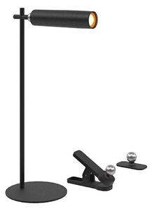 LED Stmievateľná magnetická stolná lampa LED/3W/5V 4000K 1500 mAh čierna