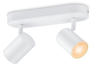 WiZ 8719514551770 LED stropné bodové svietidlo Imageo 2x5 | GU10 | 690lm | 2700-6500K - stmievateľné, biela
