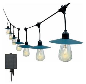 LED Solárna reťaz 15xLED/0,2W/3,7V 15,6 m 3000K IP44 2400 mAh