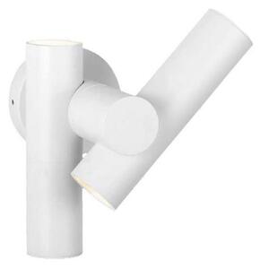 LED Vonkajšie nástenné bodové svietidlo 2xLED/3W/230V 4000K IP44 biela