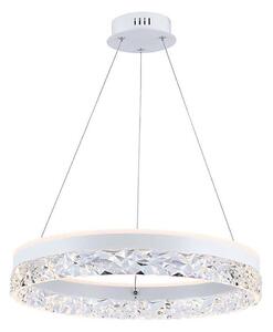 LED Luster na lanku LED/25W/230V 3000K pr. 50 cm biela
