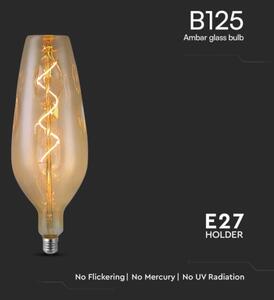 LED Žiarovka FILAMENT B125 E27/4W/230V 2700K