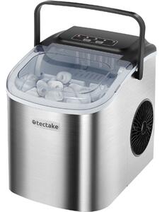 Výrobník ľadu Arctic, 1,2 l, 2 veľkosti kociek ľadu - strieborná