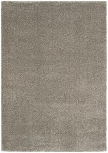 Svetlo hnedý koberec New - 140 x 200 cm, Tkaný, interiérový, bytový, kusový, obdĺžnikový koberec, z polypropylénu, s vysokým vlasom, jednofarebný, minimalistický štýl
