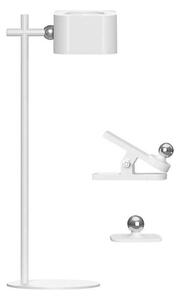 LED Stmievateľná magnetická stolná lampa 4v1 LED/3W/5V 3000-6000K 1800 mAh biela