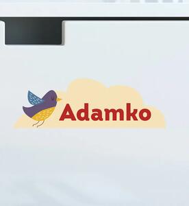 Menovka s vtáčikom