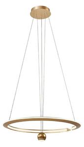 LED Luster na lanku LED/45W/230V 3000K pr. 62 cm zlatá
