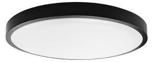 LED Kúpeľňové stropné svietidlo LED/18W/230V IP44 3000K pr. 25 cm čierna