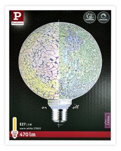 LED Stmievateľná žiarovka MOSAIC G125 E27/5W/230V 2700K - Paulmann 28745