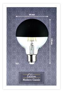 LED Stmievateľná žiarovka so zrkadlovým vrchlíkom E27/6,5W/230V - Paulmann 28676