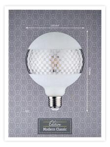 LED Stmievateľná žiarovka CLASSIC G125 E27/4,5W/230V 2600K - Paulmann 28742