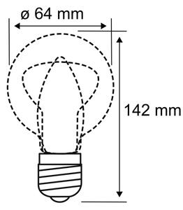 LED Žiarovka INNER ST64 E27/3,5W/230V 1800K - Paulmann 28885