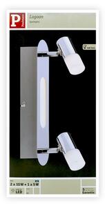 Paulmann 66647 - LED Bodové svietidlo 2xG9/10W/230V + LED/5W