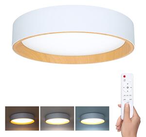 SOLIGHT LED osvetlenie s diaľkovým ovládačom Larios White, 48W, 3360lm, 39cm, CCT
