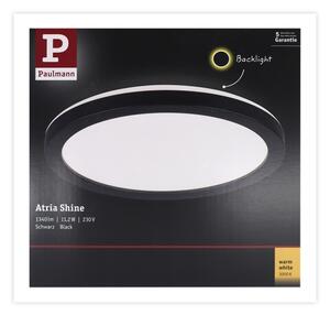 Paulmann 70997 - LED/11,2W Panel prisadený ATRIA 230V 3000K čierna