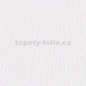Papierové tapety na stenu IMPOL 30002-01, rozmer 10,05 m x 0,53 m, s jemné prúžky biele, Erismann
