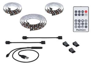 Paulmann 78880 - LED/3,5W RGB Stmievateľný pásik pre TV 2m ZOLL 5V + DO