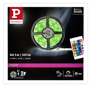 Paulmann 78978 - LED RGB/20W Stmievateľný pásik SIMPLED 5m 230V + DO