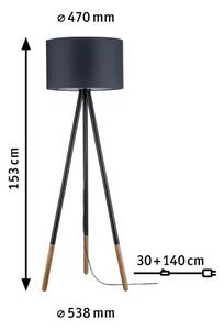 Paulmann 79633 - 1xE27/20W Stojacia lampa RURIK 230V