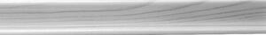 Polystyrénové dekoratívne lišty M03-02, rozmer 1000 x 35 x 35 mm, dekor biele drevo, IMPOL TRADE