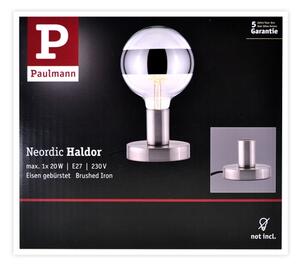 Paulmann 79759 - Stolná lampa HALDOR 1xE27/20W/230V